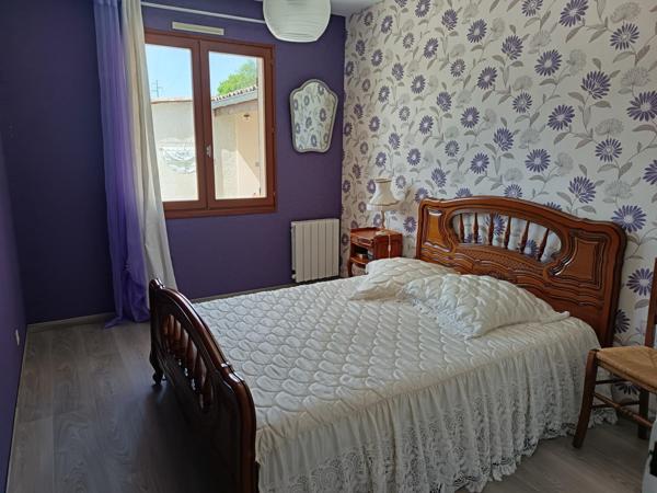 Pavillon plain-pied, deux chambres, garage, jardin