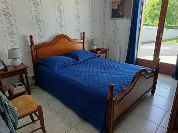 Pavillon plain-pied, deux chambres, garage, jardin