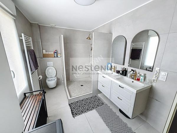 Maison 118m² / 3 chambres / 376m² jardin comble aménagable