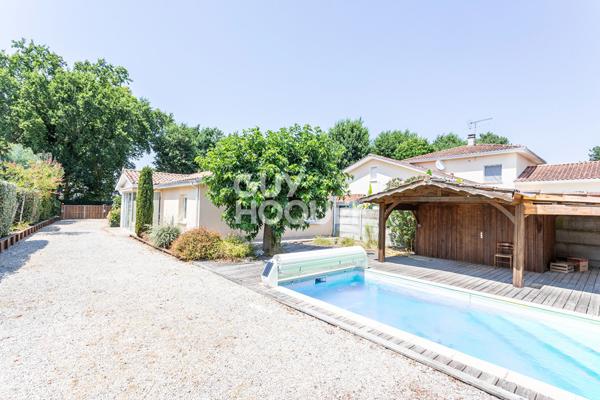 Coup de coeur à Biscarrosse : piscine, jardin et centre-ville à pied !