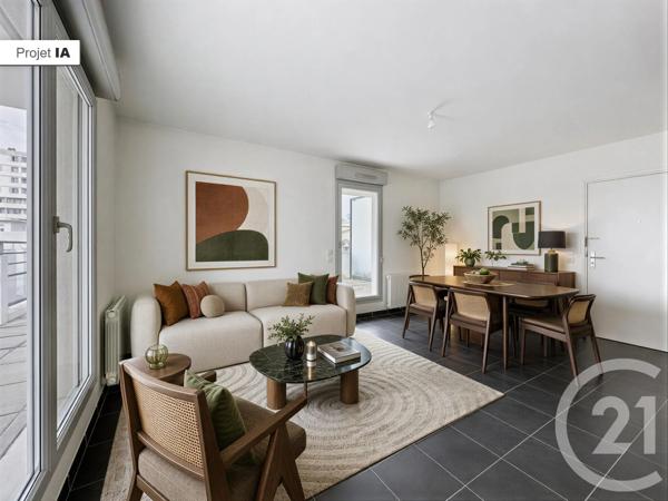 Appartement F2 Bis à vendre  2 pièces - 72,14 m 2   LYON  - 69007