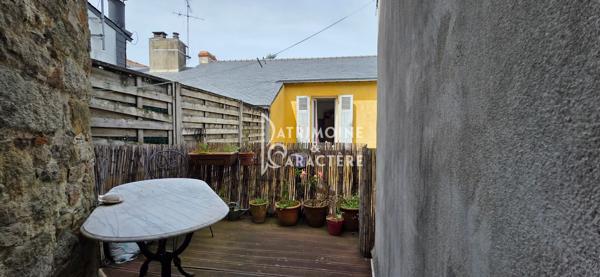 Appartement de charme avec terrasse au cœur du quartier Saint-Patern à Vannes