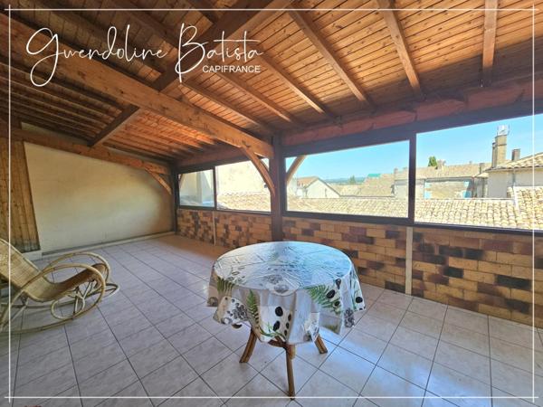 Maison de village avec local commercial 195m² - Castillonnès