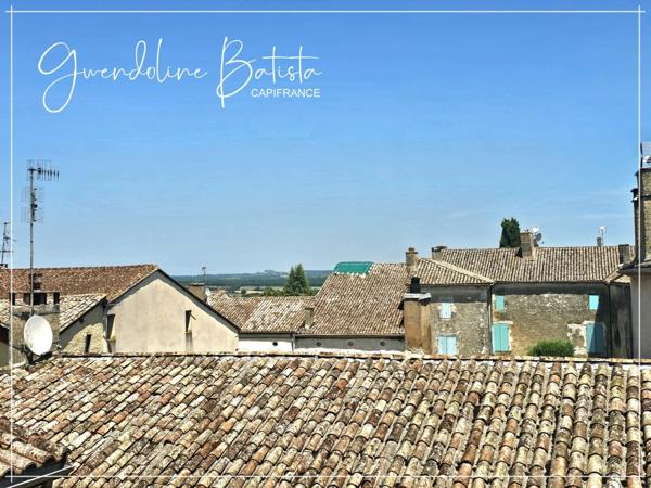 Maison de village avec local commercial 195m² - Castillonnès