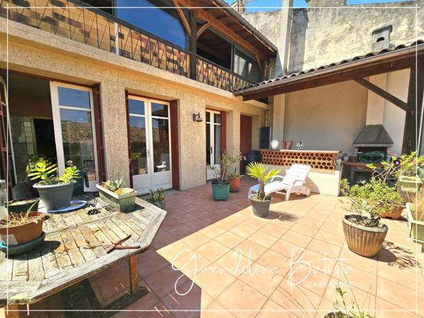 Maison de village avec local commercial 195m² - Castillonnès