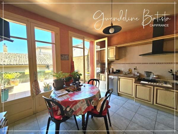 Maison de village avec local commercial 195m² - Castillonnès