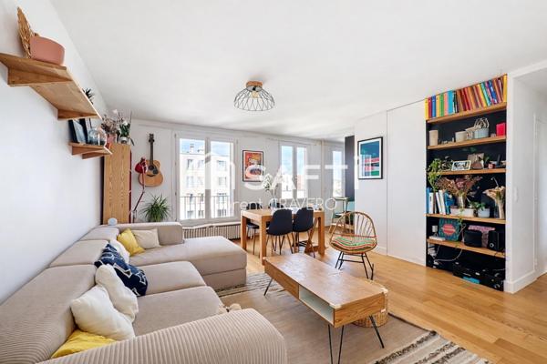 Dernier étage à 7 min du métro Mairie de Montreuil