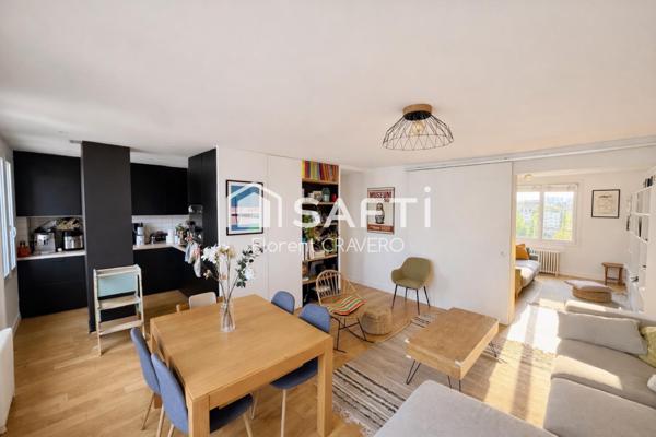 Dernier étage à 7 min du métro Mairie de Montreuil