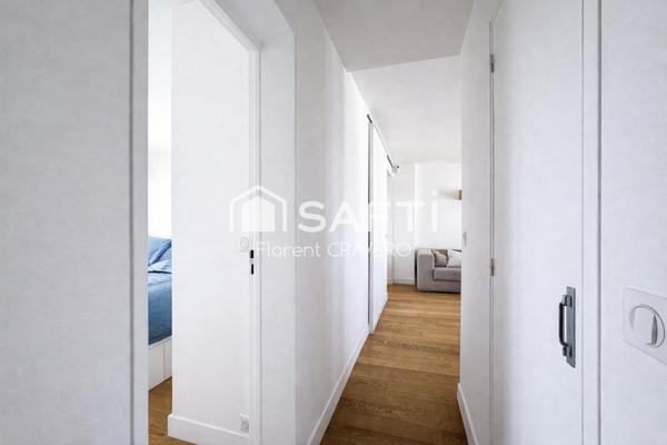 Dernier étage à 7 min du métro Mairie de Montreuil