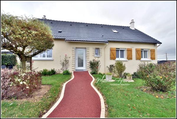 Maison familiale de 142 m² avec 4 chambres et sous-sol total, DPE D
