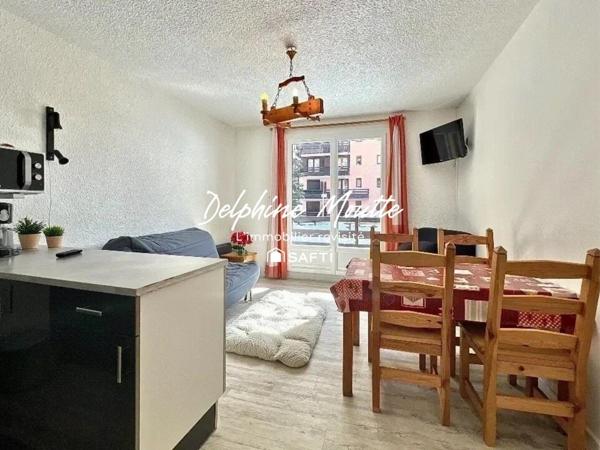 Studio centre station avec cave et casier à skis