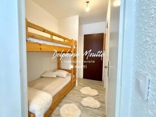 Studio centre station avec cave et casier à skis