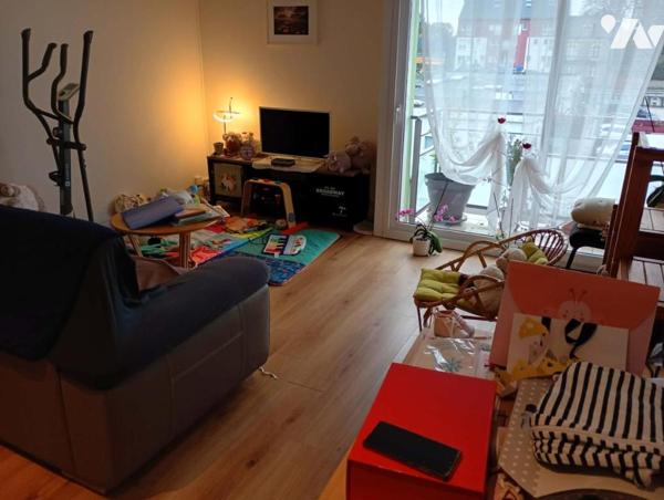 T3 de 61,62m², 2 CH, balcon et cave