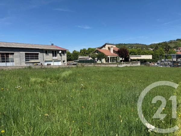 Terrain à vendre  1326 m 2   BRIVES CHARENSAC  - 43