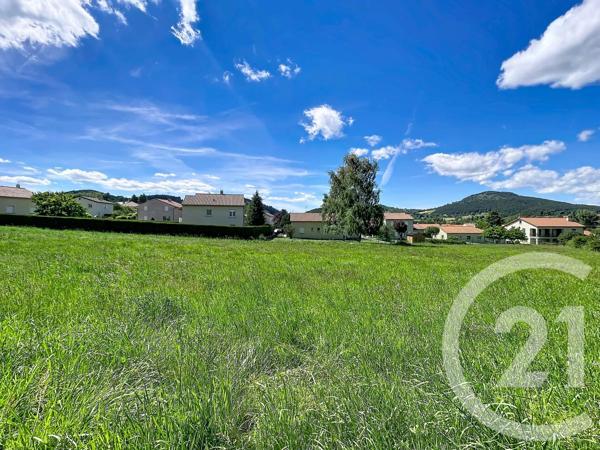 Terrain à vendre  1326 m 2   BRIVES CHARENSAC  - 43