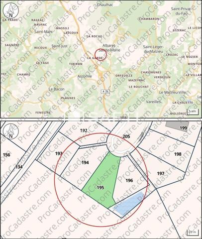 Terrain à bâtir Albaret-Sainte-Marie (48200)