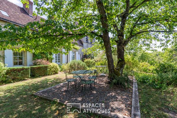 Maison ancienne de caractère avec jardin aux portes d’Amboise