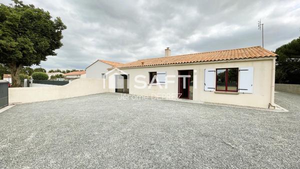 Maison plain pied avec potentiel d'aménagement