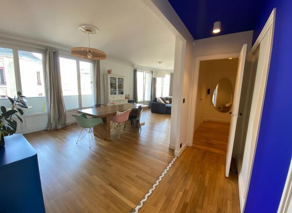 Appartement Dijon 5 pièce(s) 100 m2 + balcon + cave +grenier