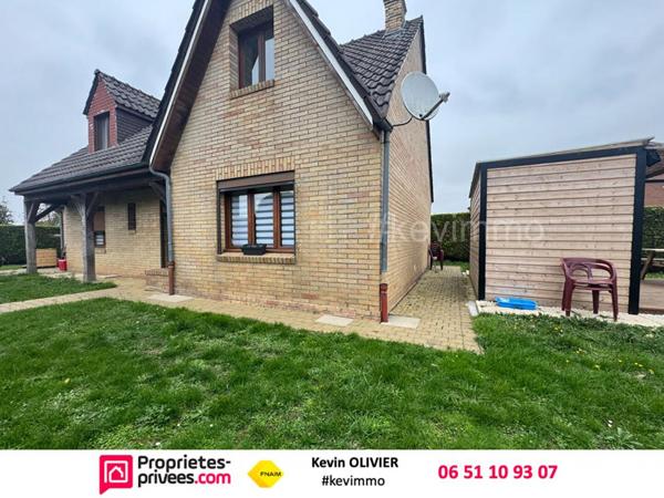 Maison individuelle en brique à vendre à Barlin - 5 chambres et proximité des commodités!