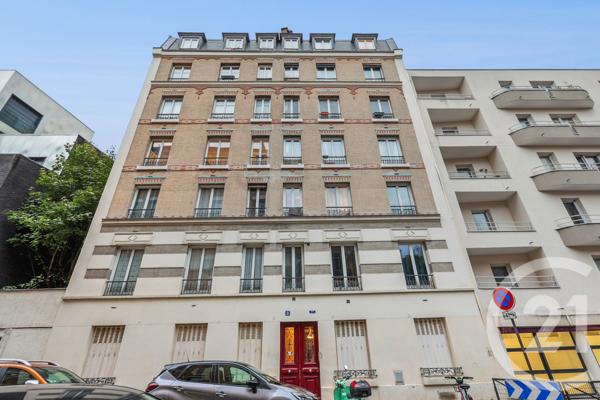 Appartement F2 à vendre  2 pièces - 36,30 m2 PARIS - 75013