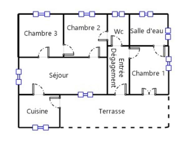 Maison avec travaux à vendre - 3 chambres - POINTE-NOIRE (971)