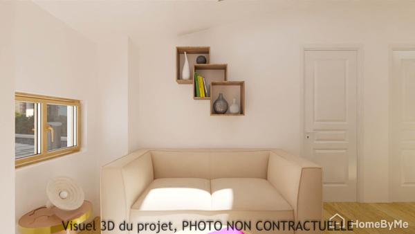 Superbe T2 neuf dans  immeuble ancien du centre ville