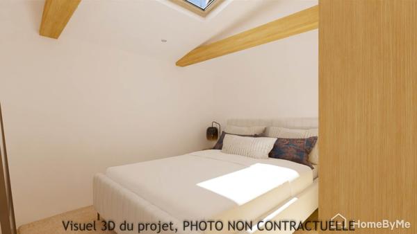 Superbe T2 neuf dans  immeuble ancien du centre ville