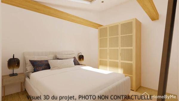 Superbe T2 neuf dans  immeuble ancien du centre ville