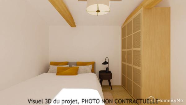 Superbe T2 neuf dans  immeuble ancien du centre ville