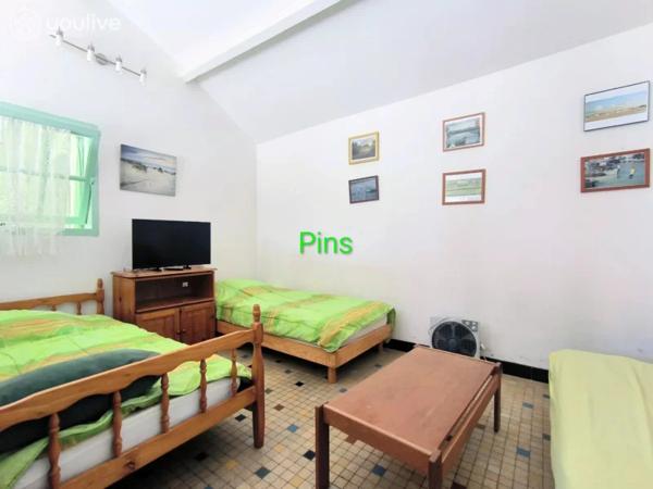 MAISON + 2 GÎTES INDÉPENDANTS PRÊTS À ÊTRE EXPLOITÉS – JUSQU’À 20 COUCHAGES – PROCHE NOIRMOUTIER ET ÎLE D’YEU