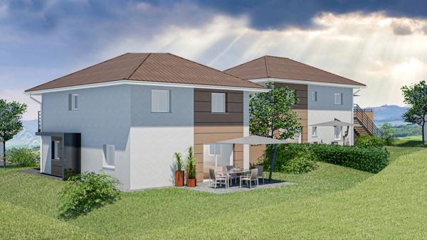 Appartement à vendre 3 pièces en Rez-de-Jardin VULBENS (74)
