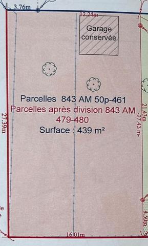 TERRAIN CONSTRUCTIBLE - TOULOUSE