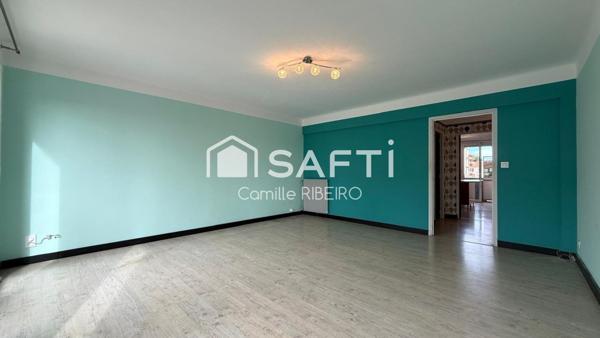 PERPIGNAN LAS COBAS-APPARTEMENT T3 BALCON,CAVE ET PLACE DE PARKING