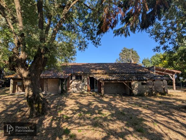 Maison en pierre sur 5 600 m² de terrain entre Mézin et Nérac