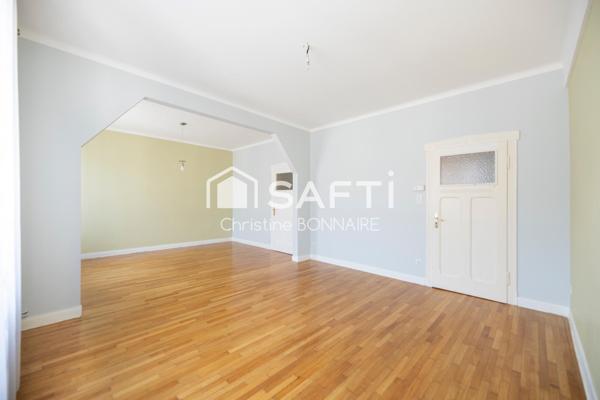 Grand appartement de charme T3 en plein centre ville près de la Gare