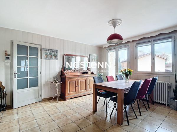 RILLIEUX LA PAPE SECTEUR LA ROUE MAISON 4 CHAMBRES GRAND TERRAIN PISCINABLE QUARTIER CALME ET RÉSIDENTIEL