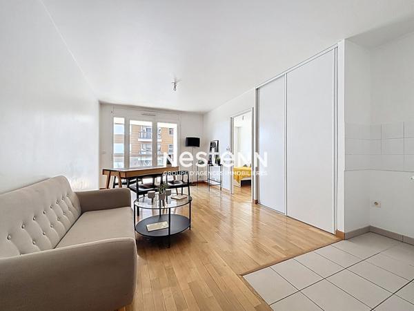 ISSY LES MOULINEAUX - FORT D'ISSY - Vente appartement 2 pièces de 42,40 m² avec un balcon de 4,70 m²