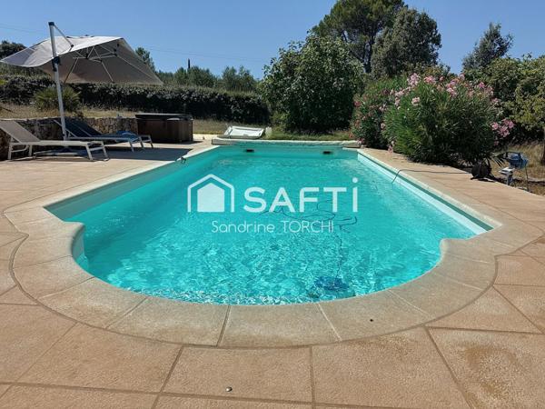 Villa 175 m² avec piscine et garage à Trans en Provence.