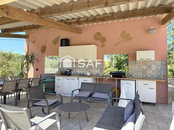 Villa 175 m² avec piscine et garage à Trans en Provence.