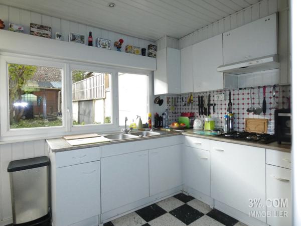 Maison semi-flammande double distribution avec garage Wattrelos (59150)