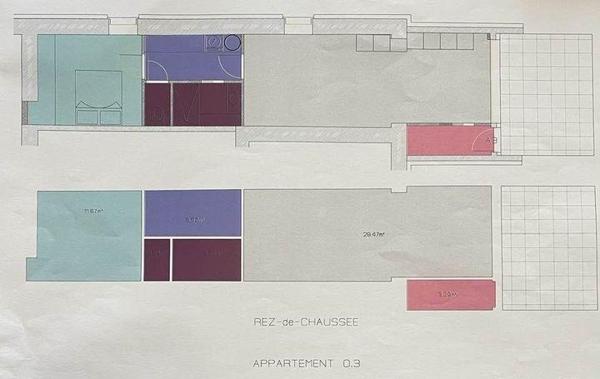 Vente Appartement P2 Terrasse neuf Cocheren   