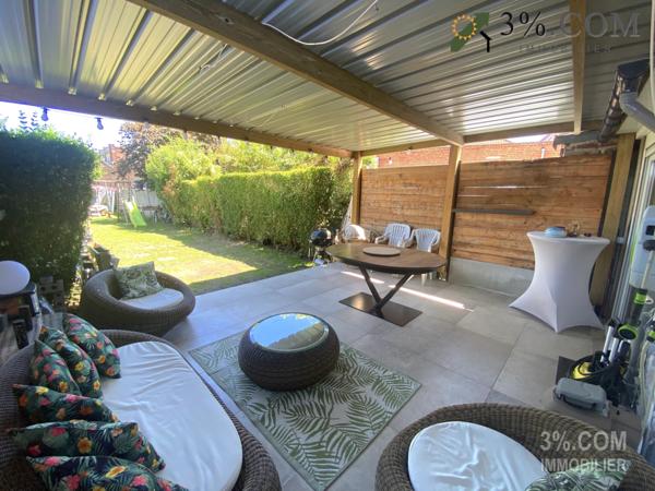 MAISON 1930 DE 110M² AVEC 3 CH + 1 BUREAU + JARDIN  Tourcoing (59200)