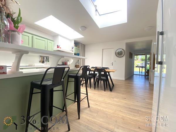 MAISON 1930 DE 110M² AVEC 3 CH + 1 BUREAU + JARDIN  Tourcoing (59200)