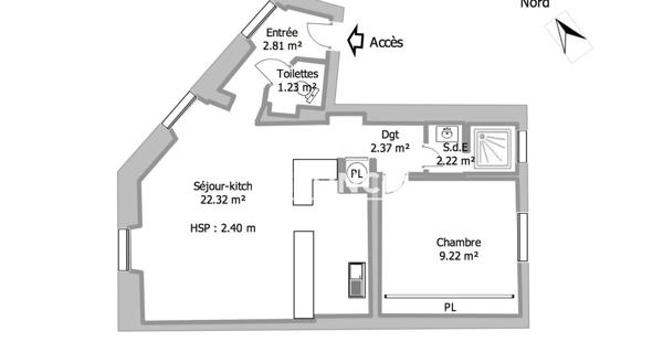 Location Appartement 2 pièces 40.17 m² - Melun 77000