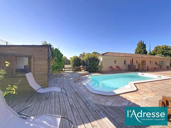 Maison Sarrola Carcopino avec piscine - 10 pièces 288 m² - 2 logements indépendants