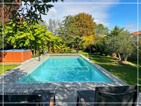 Maison d’architecte 4 chambres piscine chauffée jacuzzi secteur Dax - Orthez