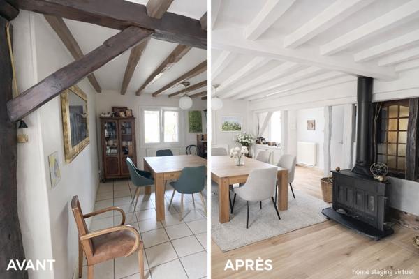 Maison à vendre ENTRE MARINES ET CHAUMONT EN VEXIN 6 pièces 157 m² + DEPENDANCE