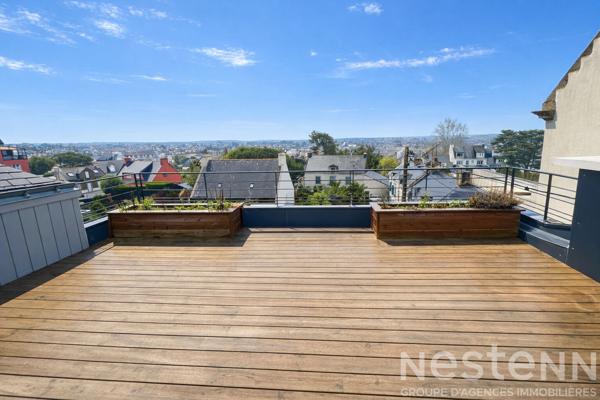 A vendre Étel - Studio 25m² avec grande terrasse vue sur la ria