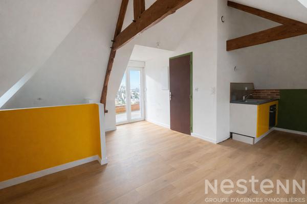 A vendre Étel - Studio 25m² avec grande terrasse vue sur la ria